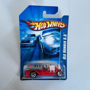 Hot Wheels Red Fire Truck Toy